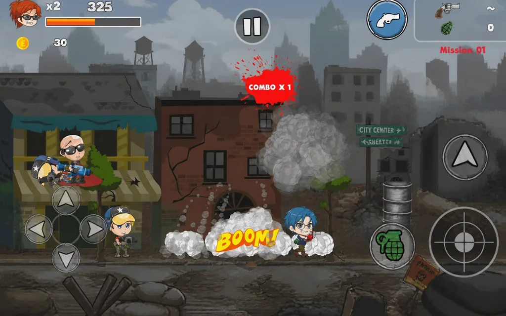 Iron Vanguard Combat — combat gameplay